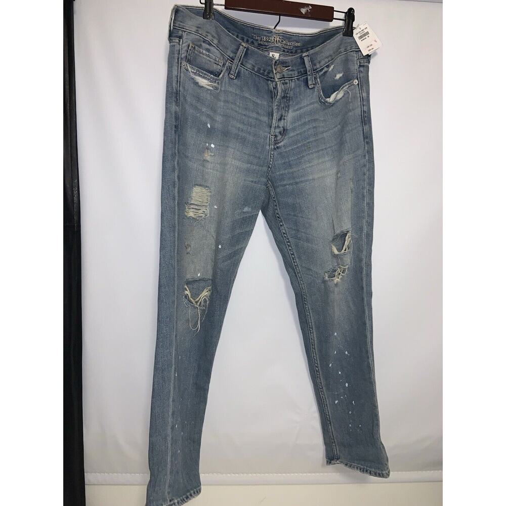 Abercrombie & Fitch Easy Fit Boyfriend straight jean Size 8